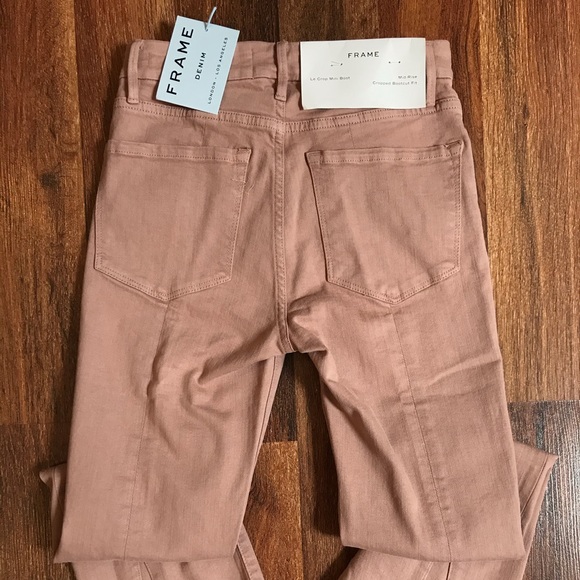 NEW $219 FRAME Midrise Bootcut Jeans - Picture 7 of 8